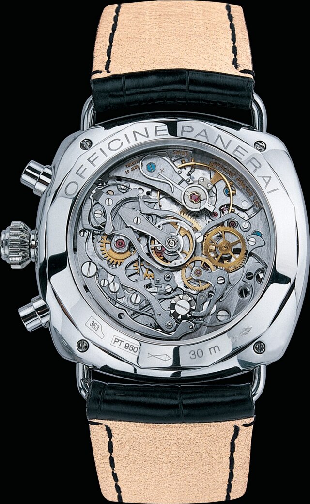 PANERAI Radiomir Chrono Split-Seconds Platinum  Detail 