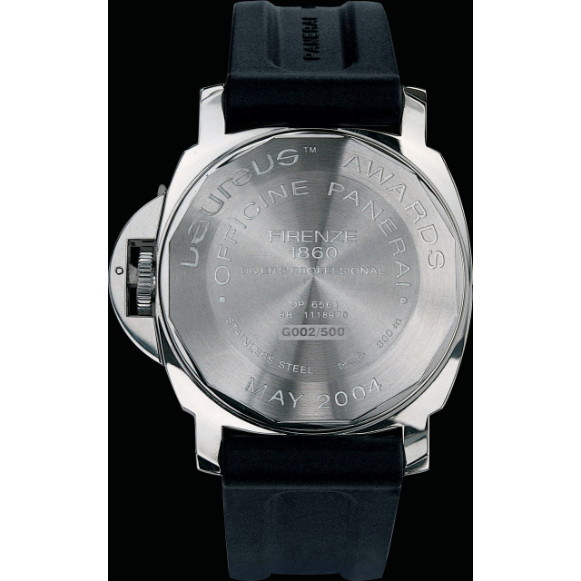 PANERAI Luminor Submersible Regatta  Back view