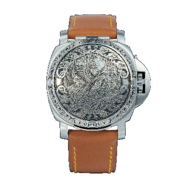 PANERAI Luminor Sealand for Purdey  Front view