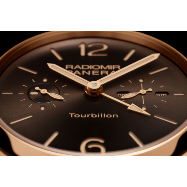 PANERAI Radiomir 1940 Tourbillon GMT Oro Rosso - 48mm  Detail 1