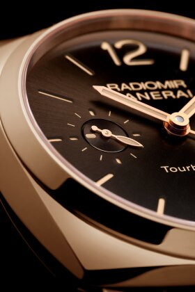 PANERAI Radiomir 1940 Tourbillon GMT Oro Rosso Front 4