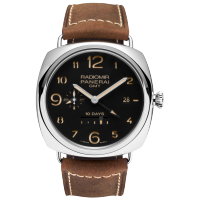PANERAI Radiomir镭得米尔 10 Days GMT Automatic Acciaio腕表
47毫米  Front view