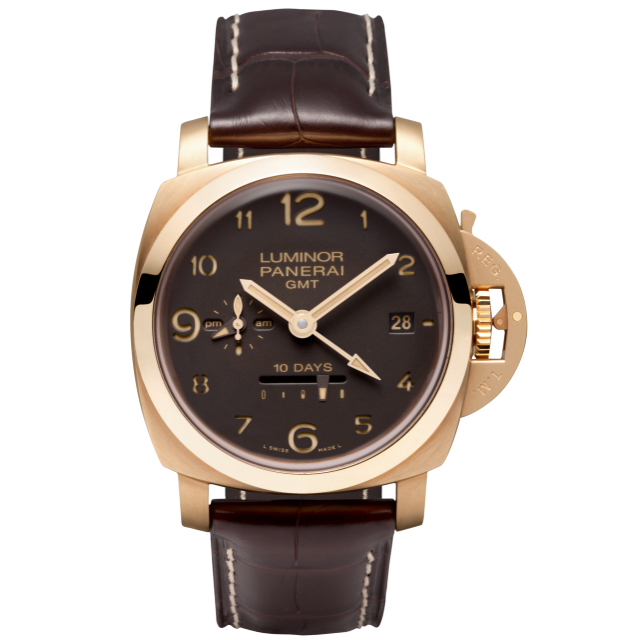PANERAI Luminor GMT 10 Days - 44mm  Front view