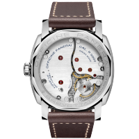 PANERAI Radiomir 1940 3 Days Marina Militare Acciaio  Back view