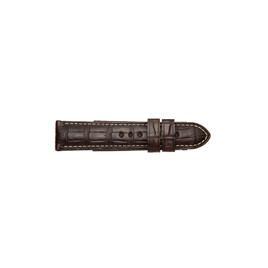 PANERAI 表带鳄鱼皮淡褐色 MXE0QK6T Buckle attachment