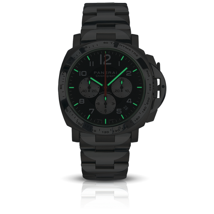 PANERAI Luminor庐米诺 Chrono Automatic Titanium/Steel for AMG腕表