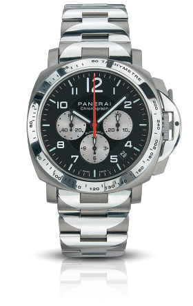 Luminor庐米诺 Chrono Automatic Titanium/Steel for AMG腕表 - 40毫米