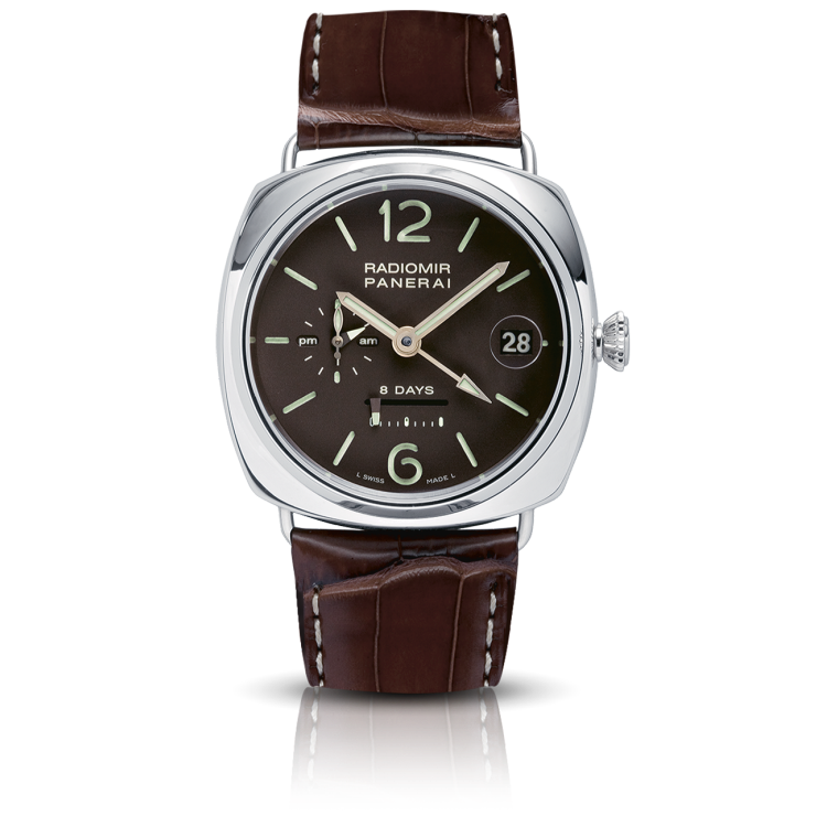 PANERAI Radiomir镭得米尔 8 Days GMT Platinum腕表