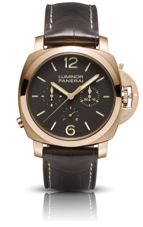 Luminor 1950 Chrono Monopulsante 8 Days Oro Rosa - 44mm