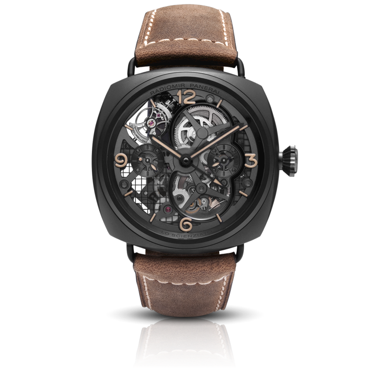PANERAI LO SCIENZIATO - Radiomir镭得米尔 Tourbillon GMT Ceramica腕表