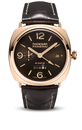 Radiomir 8 Days GMT Oro Rosso - 45mm