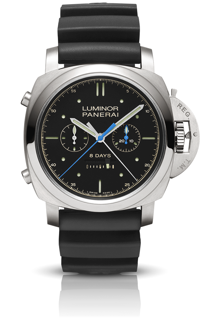 PNPAM00427 - Luminor 1950 Rattrapante 8 Days Titanio - 47mm - Transat Classique 2012