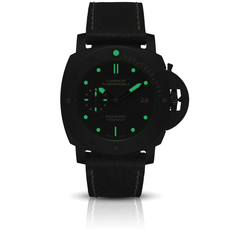 PANERAI Luminor庐米诺 Submersible潜行系列 1950 3 Days Automatic Ceramica