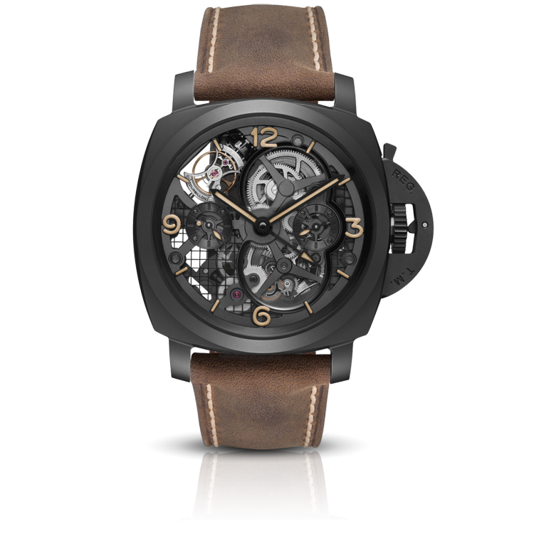 PANERAI LO SCIENZIATO - Luminor 1950 Tourbillon GMT Ceramica