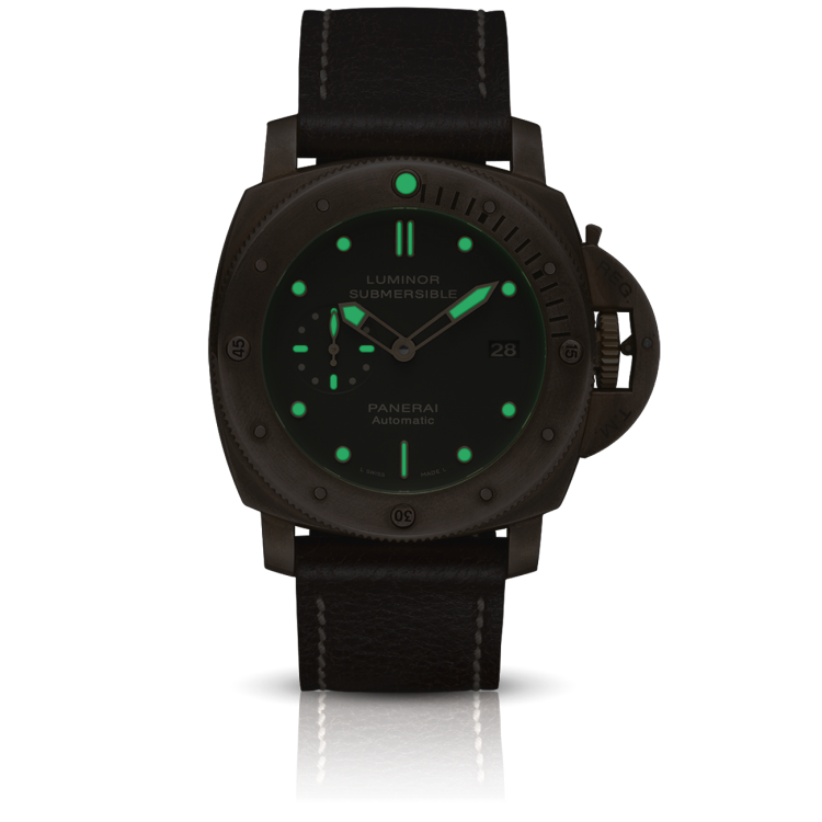 PANERAI Luminor庐米诺 Submersible潜行系列 1950 3 Days Automatic Bronzo腕表