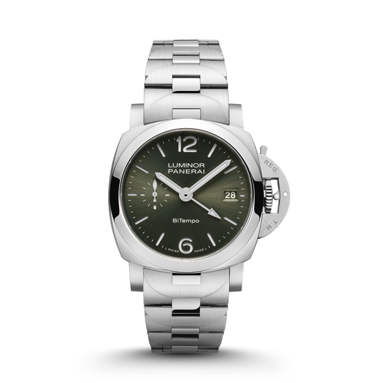 PANERAI Luminor庐米诺Quaranta BiTempo腕表 PAM01640