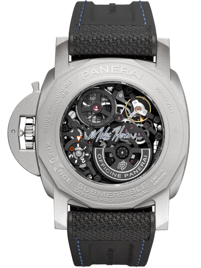 PANERAI Submersible潜行系列GMT Titanio Mike Horn体验版腕表 PAM01670 Detail 