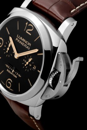 PANERAI Luminor 1950 Equation of Time 8 Days Acciaio Front 4
