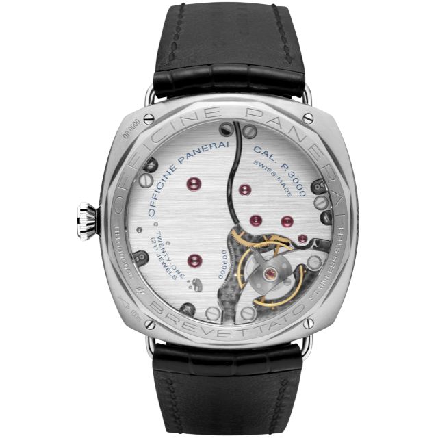 PANERAI Radiomir Firenze 3 Days Acciaio - 47mm  Back view