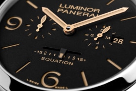 PANERAI Luminor 1950 Equation of Time 8 Days Acciaio  Detail 