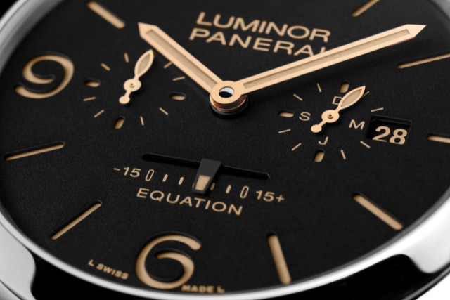 PANERAI Luminor 1950 Equation of Time 8 Days Acciaio  Detail 