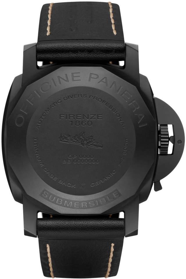 PANERAI Luminor Submersible 1950 Left-Handed 3 Days Automatic Ceramica  Detail 