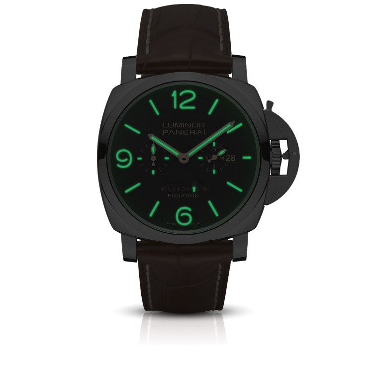 PANERAI Luminor 1950 Equation of Time 8 Days Acciaio时间等式8日动力储存精钢腕表 