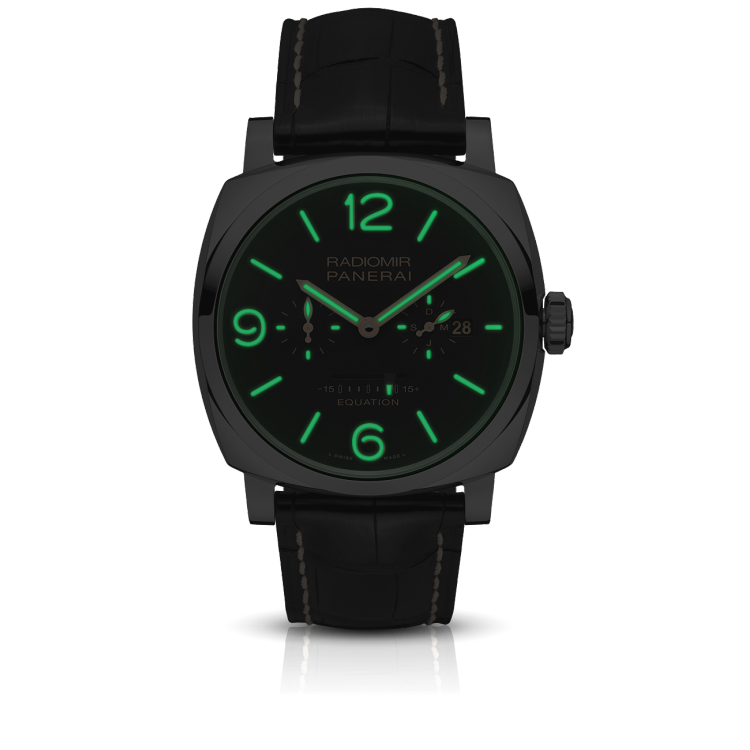 PANERAI Radiomir 1940 Equation of Time 8 Days Acciaio时间等式8日动力储存精钢腕表 PAM00516