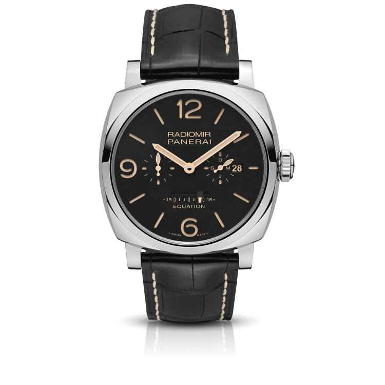 PANERAI Radiomir 1940 Equation of Time 8 Days Acciaio时间等式8日动力储存精钢腕表 PAM00516