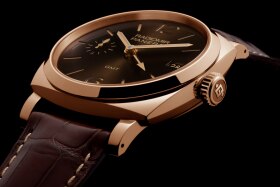 PANERAI Radiomir 1940 3 Days GMT Oro Rosso PAM00570 Detail 