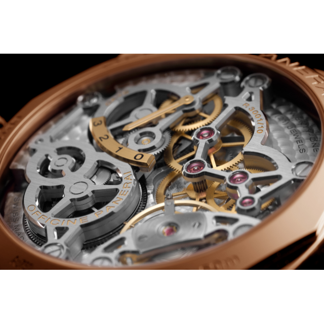 PANERAI Radiomir 1940 3 Days GMT Oro Rosso - 47毫米3日动力储存两地时间红金腕表 PAM00570 Detail 2