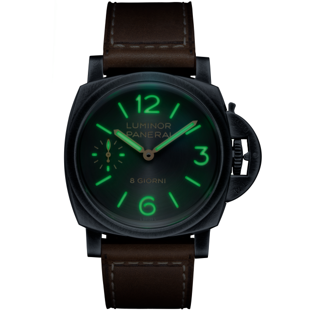 PANERAI Luminor 8 Giorni PAM01733 night view