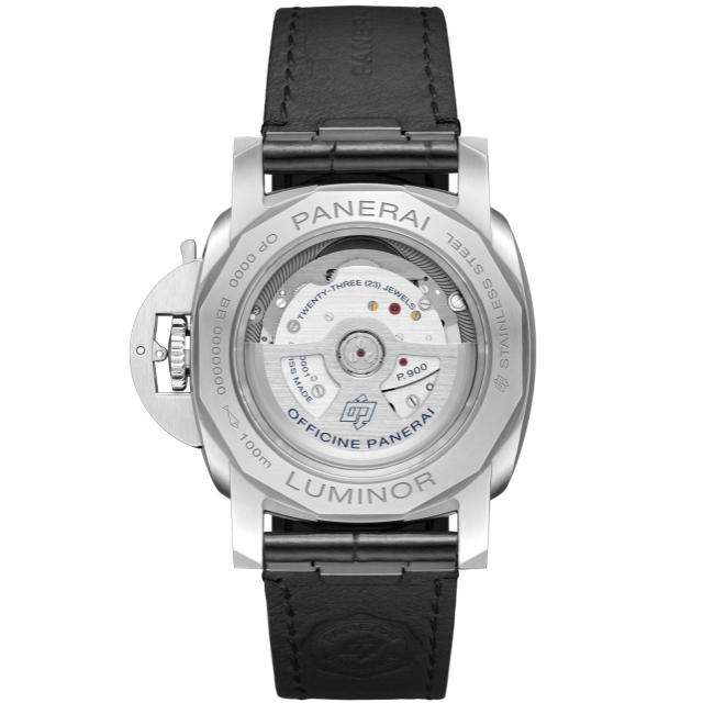 PANERAI Luminor庐米诺Quaranta BiTempo腕表 PAM01365 Back view