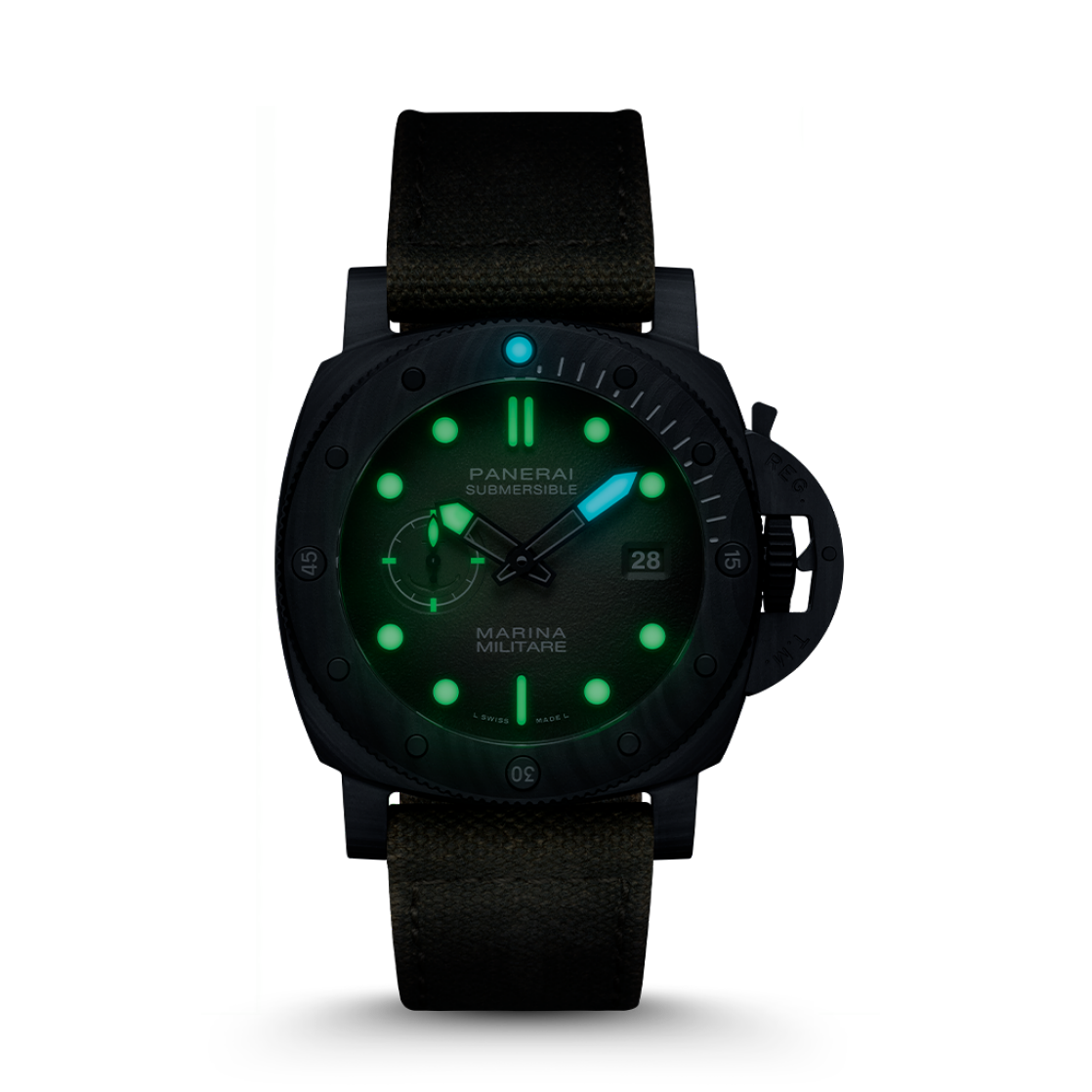 PANERAI Submersible Marina Militare Carbotech™  PNPAM01698