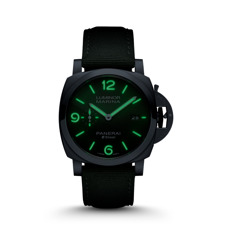 PANERAI Luminor庐米诺Marina  Verde Smeraldo腕表 PAM01356