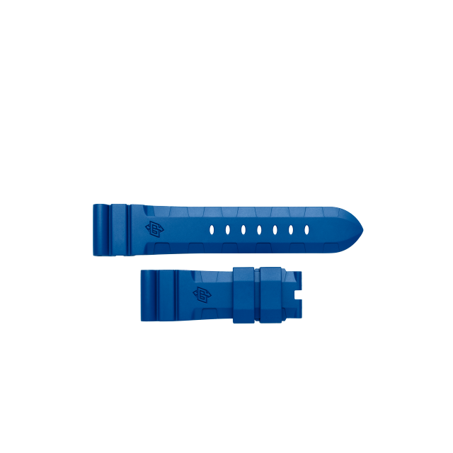 PANERAI 表带天然橡胶浅蓝色 MXE07XCW