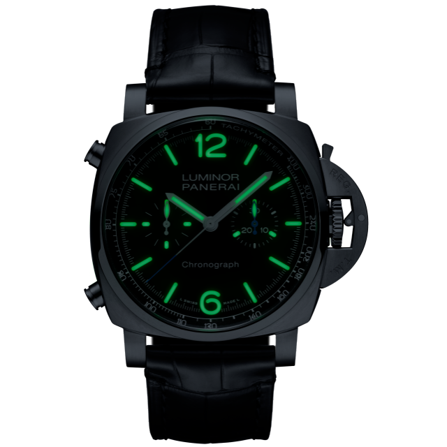PANERAI Luminor庐米诺Chrono腕表 PAM01109 Night view