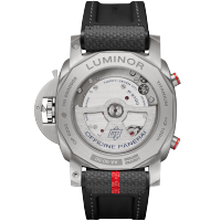 PANERAI Luminor Chrono Flyback Luna Rossa Titanio PAM01654 Back view