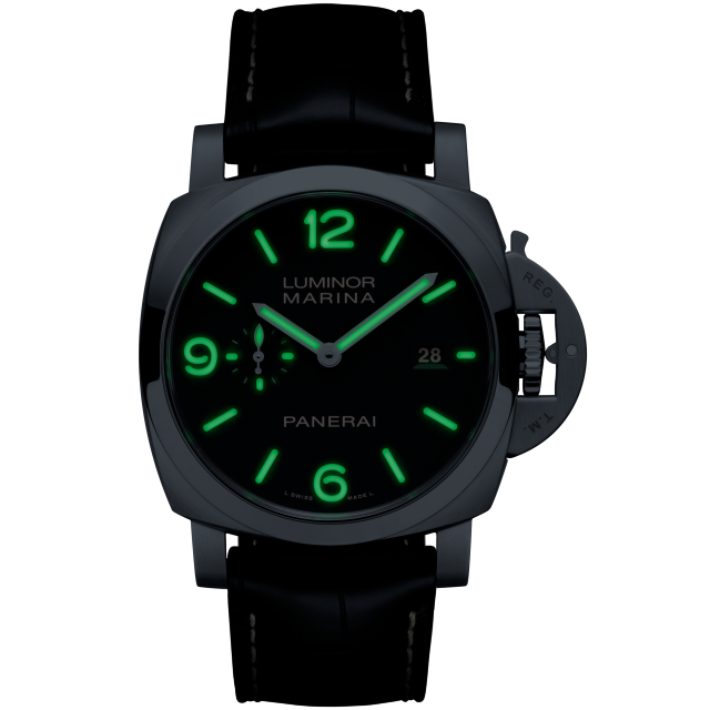 PANERAI Luminor庐米诺Marina腕表 PAM03312 night view