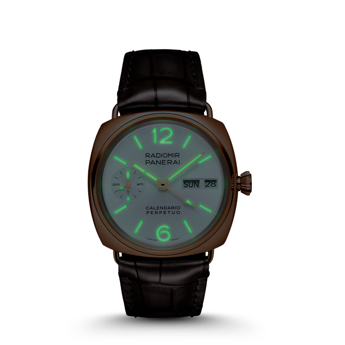 PANERAI Radiomir镭得米尔GMT Goldtech™万年历腕表 PNPAM01453