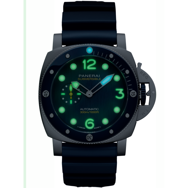 PANERAI Submersible潜行系列QuarantaQuattro Mike Horn    PAM01676 Night view