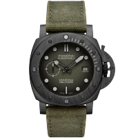 PANERAI Submersible Marina Militare Carbotech™  PAM01698 Front view