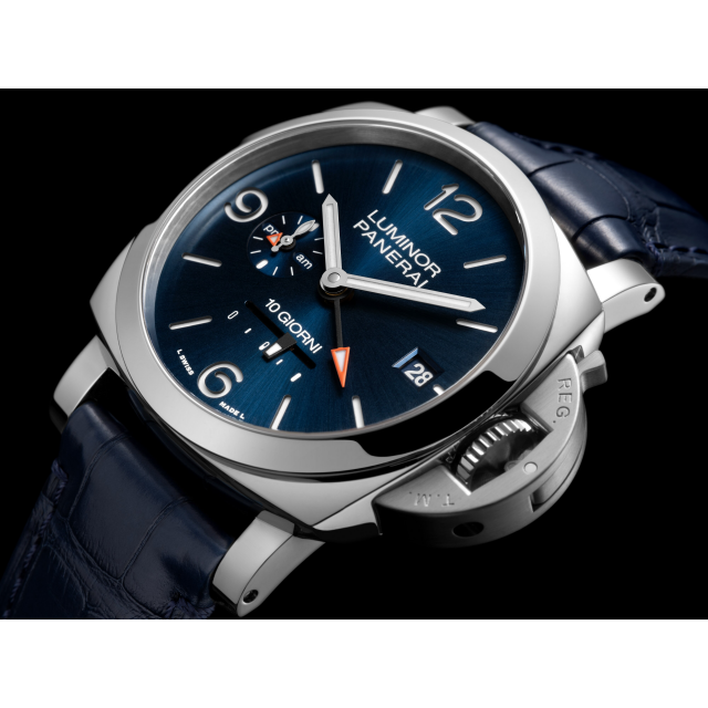 PANERAI Luminor庐米诺Dieci Giorni GMT腕表 PAM01482 Detail 1