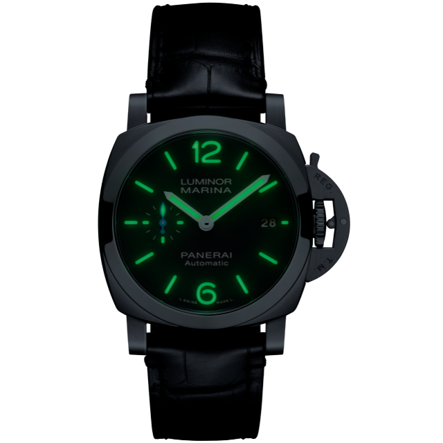 PANERAI Luminor庐米诺Quaranta腕表 PAM01372 Night view