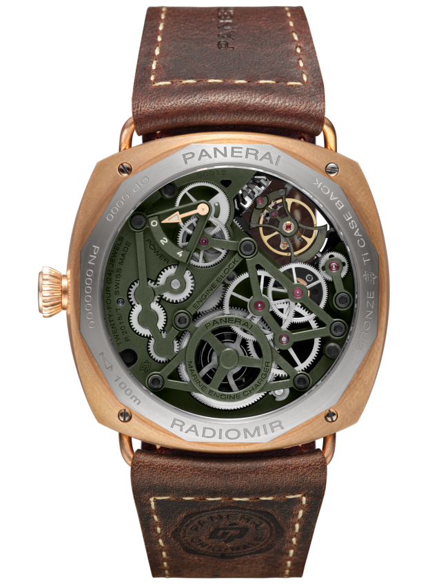 PANERAI Radiomir Tourbillon Bronzo PAM01284 Detail 