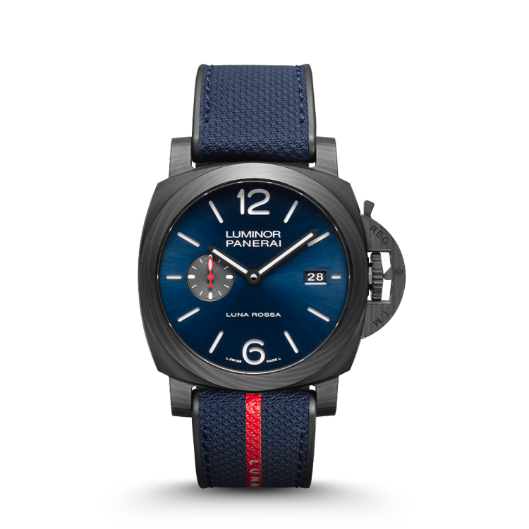 PANERAI Luminor庐米诺Marina Carbotech™ Luna Rossa腕表 PAM01529
