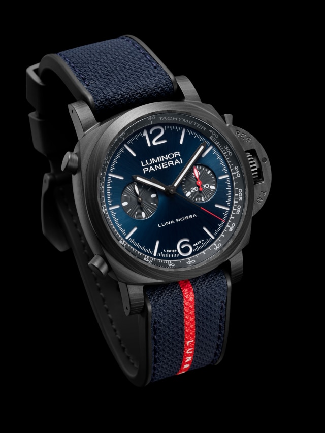 PANERAI Luminor庐米诺Chrono Carbotech™ Luna Rossa Experience腕表 PAM01519 Detail 