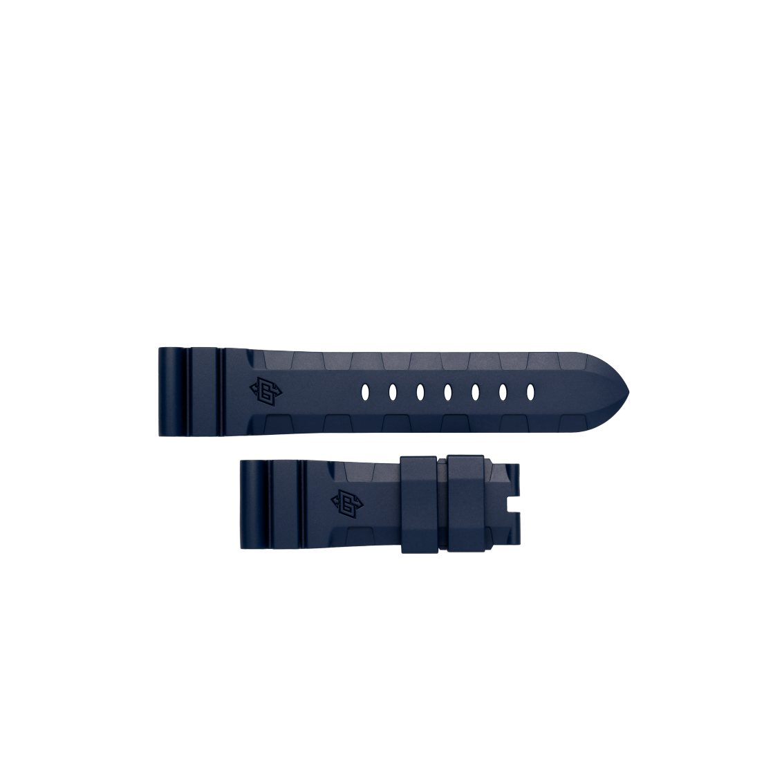 PANERAI 深蓝色天然橡胶表带 MXE07XCF