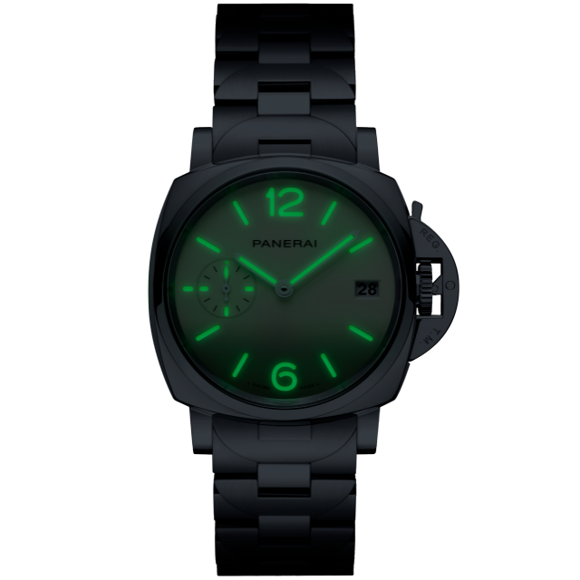 PANERAI Luminor Due Pastello PAM01311 Night view