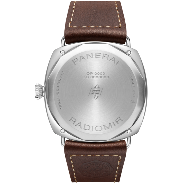PANERAI Radiomir镭得米尔Tre Giorni腕表 PAM01334 Back view